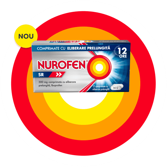 Nurofen SR 300 mg comprimate cu eliberare prelungită